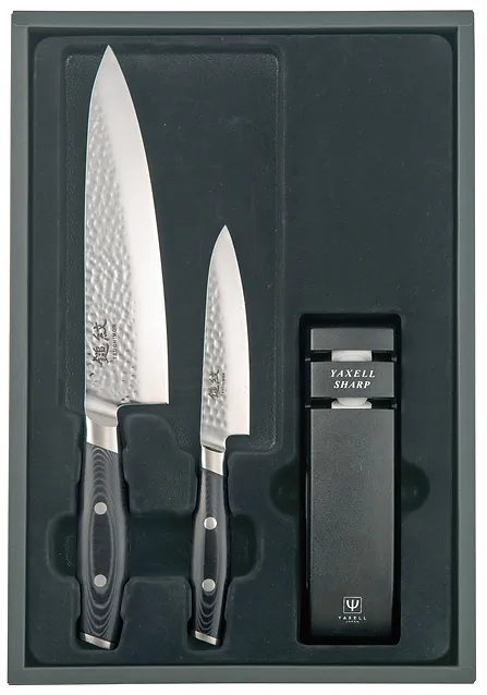Tsuchimon set chef 200mm-petty 120mm-sharp