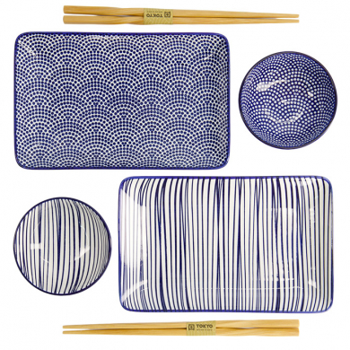TDS Sushi set Nippon blue