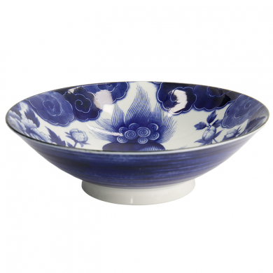 Noodle bowl Seigaiha 25,4cm