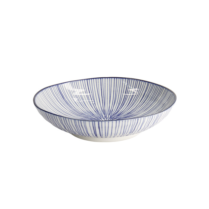 Nippon Blue Pasta plate 21 x 5.2 cm