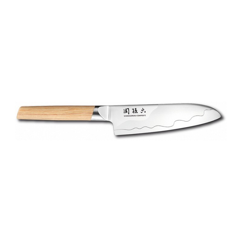 Seki Magaroku Composite Santoku 165mm