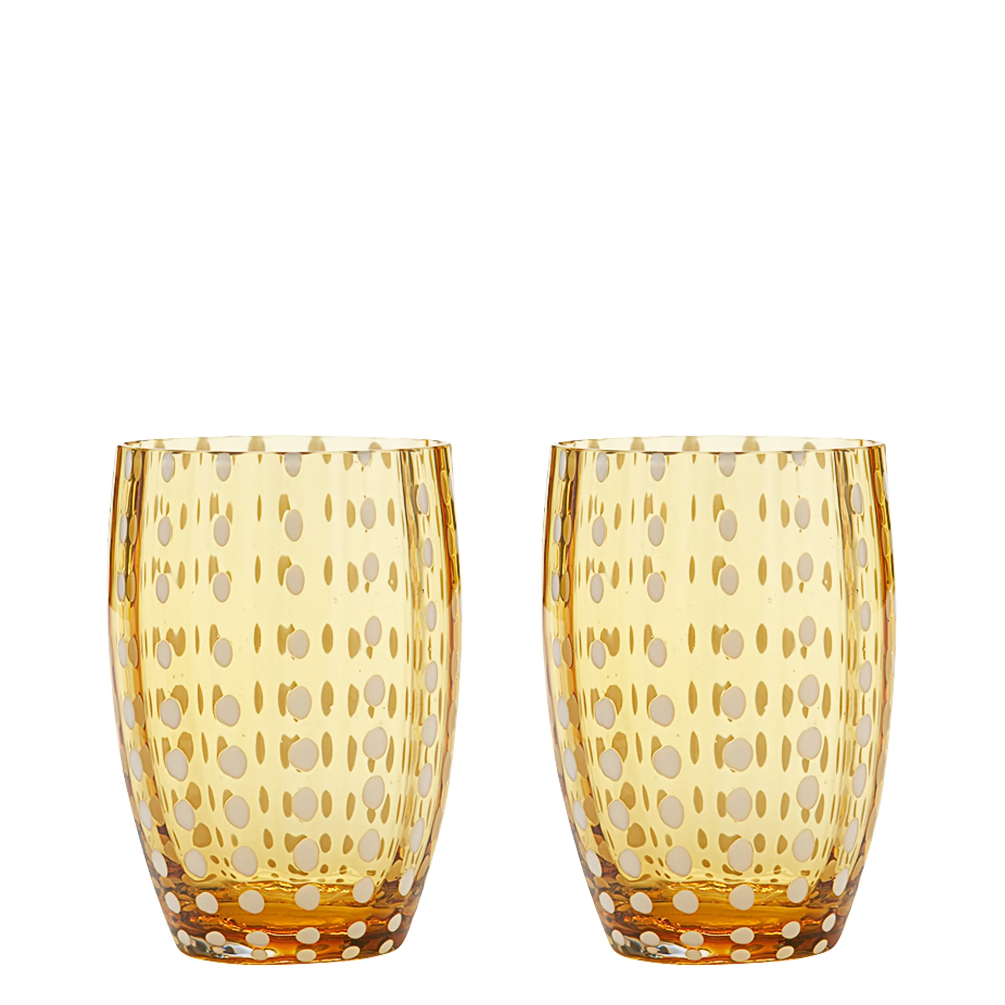 Perle Tumbler amber 32cl 1/2