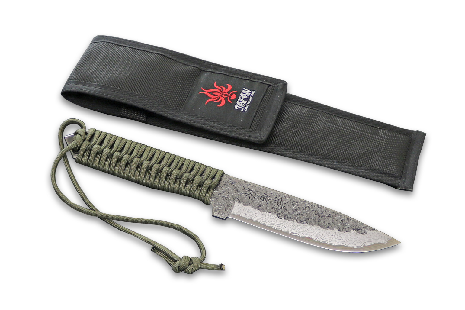 Karasu Korouchi Blue  Damascus 125mm