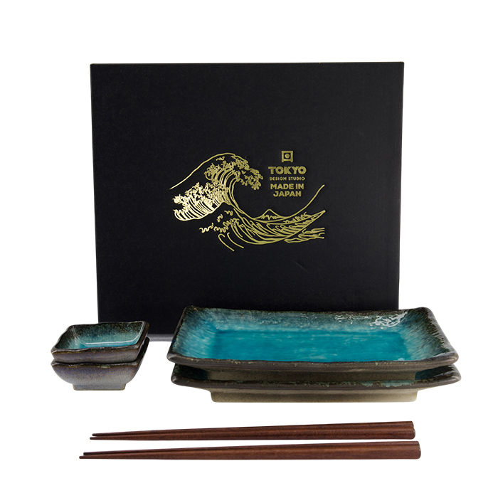 TDS Sushi set Yamasu Sky Blue