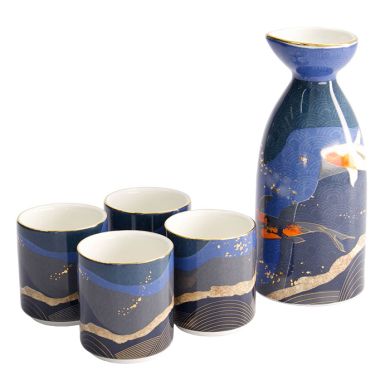 TDS Sake set Kawai Koi 120/50ml