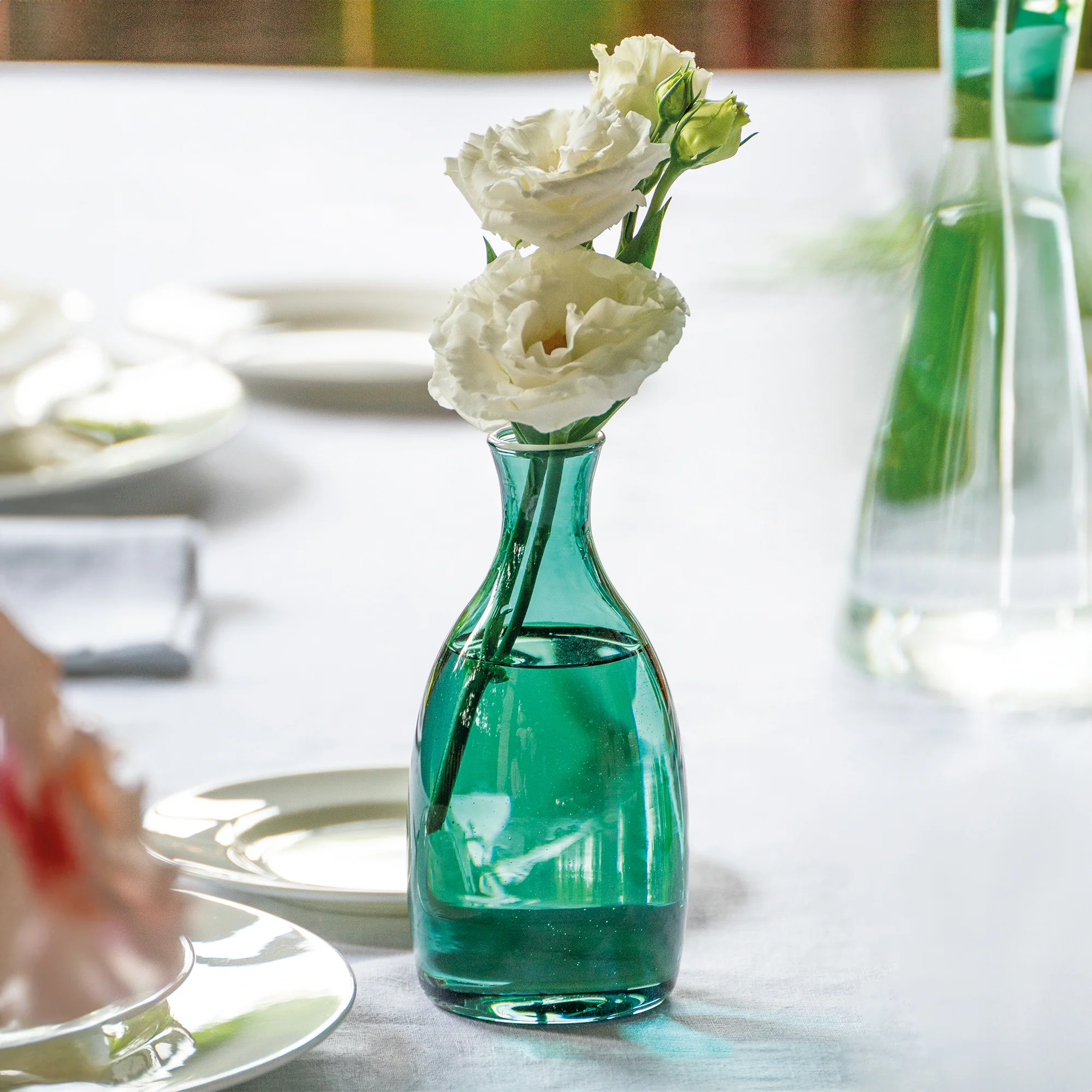 Un Fiore vaza lake green 35cl