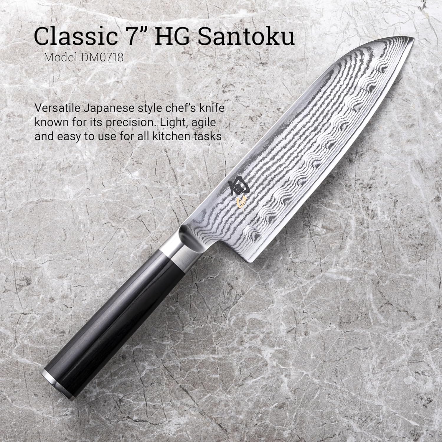 Shun Scalloped Santoku