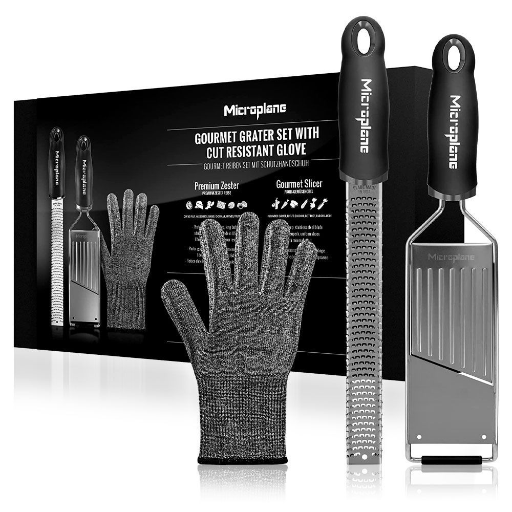 Gourmet Grater Set With Glove