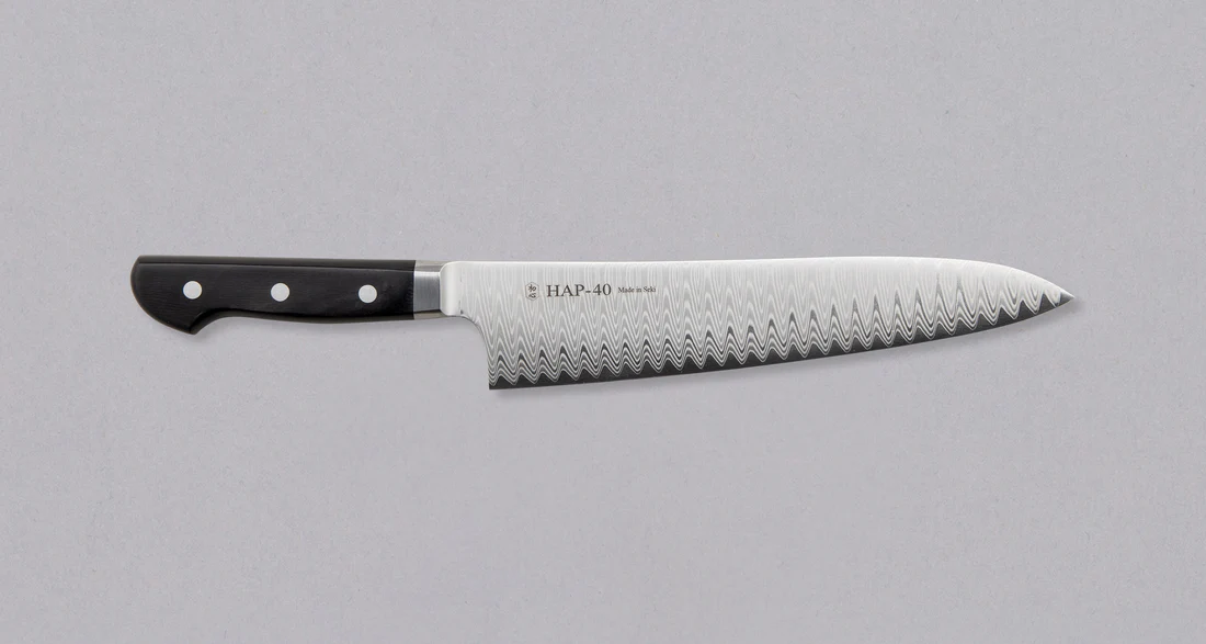 HAYABUSA GYUTO HAP-40 DAMASCUS 240 MM